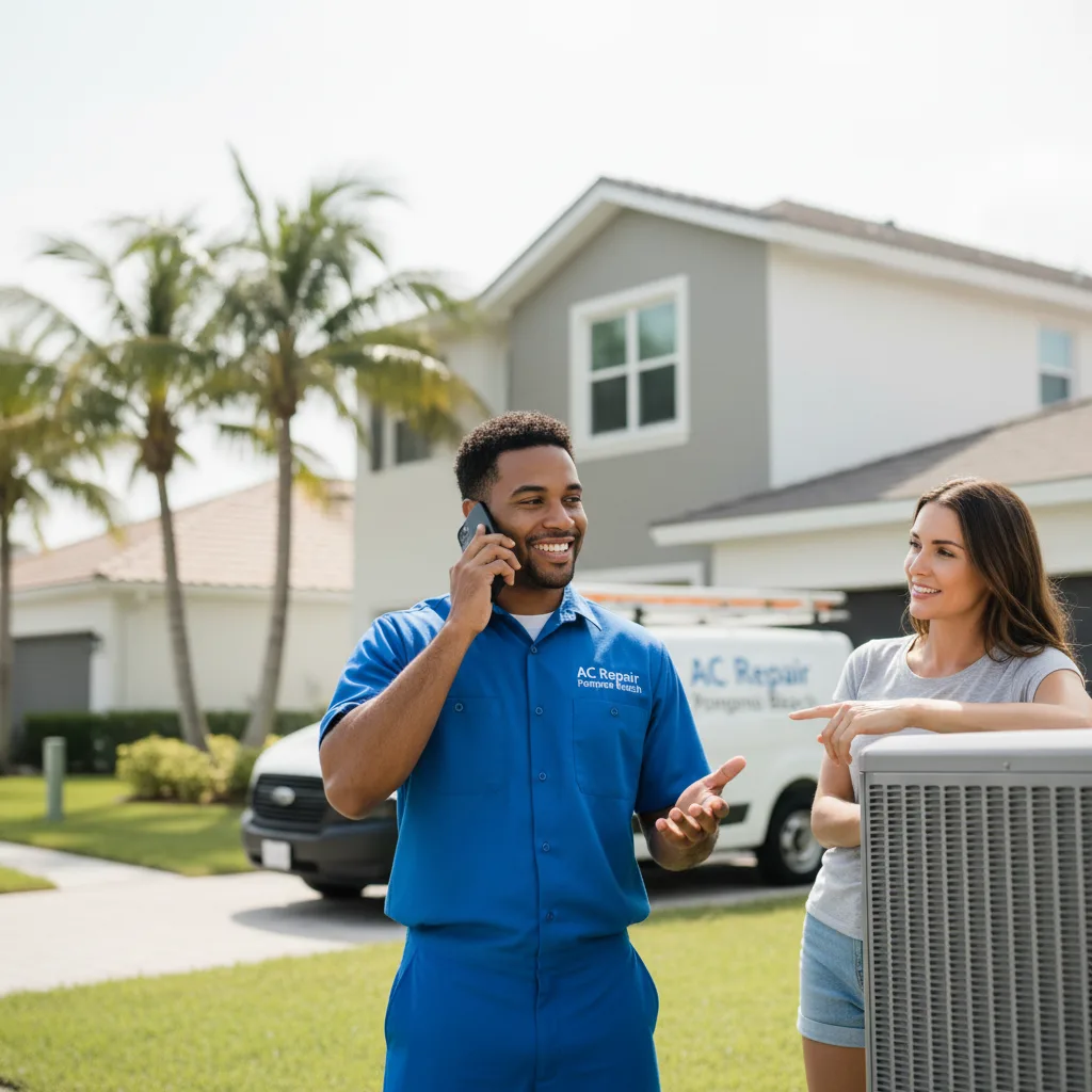 AC Repair Pompano Beach customer support in Hearne